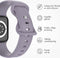 imoshion Siliconen⁺ bandje - Geschikt voor Apple Watch 1, 2, 3, 4, 5, 6, 7, 8, 9, 10 (42 mm), SE - 38/40/41 mm - Lila - S/M