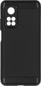 Hoesje Siliconen Geschikt voor Xiaomi Mi 10T Pro / Mi 10T - Brushed Backcover - Zwart