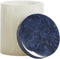 Light&living Deco box+deksel Ø13x17 cm KELIMUTU wit+blauw