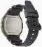 Casio CASIO Collection W-218H-3AVEF - Polshorloge - Quartz - Zwart - Ø 43 mm