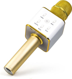 Technaxx BT-X31 - Karaoke microfoon - Bluetooth met 2 luidsprekers - Goud