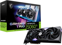 MSI NVIDIA GeForce RTX 5060 Ti 8G GAMING TRIO OC - Videokaart - 8GB GDDR7 - PCIe 5.0 - 1x HDMI 2.1b - 3x DisplayPort 2.1a
