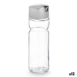 Flesje Vivalto OCT-TW022 Transparant Zilverkleurig Metaal Kristal Plastic 180 ml 4,6 x 15,7 x 4,6...