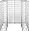 vidaXL - Schanskorf - voor - container - 110x100x110 - cm - gegalvaniseerd - staal