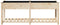 vidaXL - Tuinplanter - met - Plank - 203x53x76 - cm - Massief - Hout - Vuren