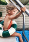 Petites Pommes Zwemring/Zwemband Oxford Green - 3-6 jaar (Anna)