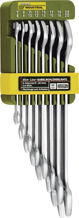 Proxxon Industrial 23800 SlimLine Dubbele steeksleutelset 8-delig Sleutelbreedte (metrisch) 6 - 22 mm
