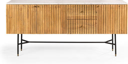 Furntastik Dressoir Burgos, 175 cm, naturel