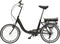 Le Balade, elektrische vouwfiets, 1 speed, grijs