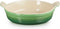 LE CREUSET - Aardewerk - Ovenschaal 24cm rond Bamboe