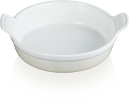 Le Creuset - Aardewerken - Ovenschaal - 24 cm / 6.3 cm Hoog - Rond - Merinque