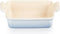 Le Creuset Aardewerken rechthoekige ovenschaal Coastal Blue 19cm 1,08l