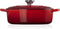 Le Creuset - Braadpan - Laag - Ovaal - Signature - Kersenrood - 27cm 3.4L