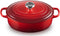 Le Creuset - Braadpan - Laag - Ovaal - Signature - Kersenrood - 27cm 3.4L