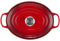Le Creuset - Braadpan - Laag - Ovaal - Signature - Kersenrood - 27cm 3.4L