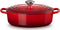 Le Creuset - Braadpan - Laag - Ovaal - Signature - Kersenrood - 27cm 3.4L