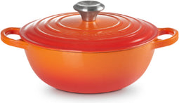 Le Creuset - Braadpan - Marmite - Oranjerood - Ø 24 cm / 3,1 Liter