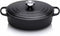 Le Creuset - Braadpan - Mat Zwart - Laag - Ovaal - Signature - 27cm - 3.4L