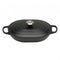 Le Creuset Braadpan Oblong Signature Mat Zwart - 3.4 Liter