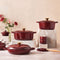 Le Creuset Braadpan Signature - Campagnard - Garnet - 30 cm / 3.5 liter