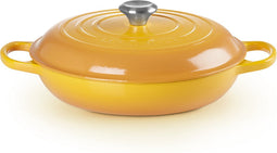 Le Creuset Braadpan Signature - Campagnard - Nectar - ø 30 cm / 3.5 liter
