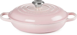 Le Creuset Braadpan Signature - Campagnard - Shell Pink - ø 26 cm / 2.2 liter