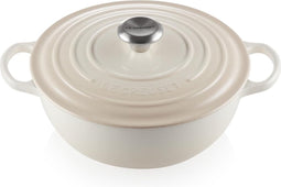 Le Creuset Braadpan Signature - Marmite - Meringue - ø 26 cm / 4.1 liter