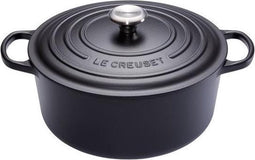 Le Creuset Braadpan Signature - Mat Zwart - ø 30 cm / 8.1 liter