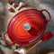 Le Creuset Braadpan Signature - Ovaal - Kersenrood - ø 27 cm / 4.1 liter