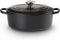 Le Creuset Braadpan Signature - Ovaal - Mat Zwart - ø 33 cm / 7.5 liter