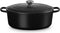 Le Creuset Braadpan Signature - Ovaal - Mat Zwart - ø 33 cm / 7.5 liter