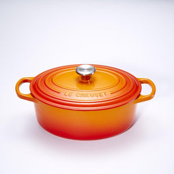 Le Creuset Braadpan Signature - Ovaal - Oranjerood - ø 29 cm / 4.7 liter