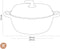 Le Creuset Braadpan Signature - Pompoen - Oranjerood - ø 24 cm / 3.7 liter