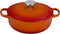 Le Creuset - Braadset - Oranjerood - 3-delig - Braadpan - Ovenschaal - Onderzetter