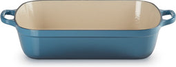 Le Creuset braadslede rechthoekig 33 cm - deep teal