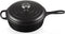 Le Creuset Cassadou braadpan 26 cm - mat zwart