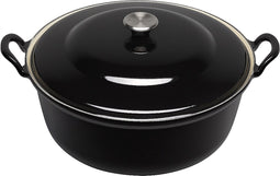Le Creuset Faitout Braadpan - 2,4 l - Ø 24 cm - Ebbenzwart