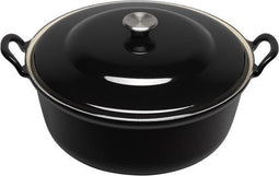 Le Creuset Faitout Braadpan - 3,9 l - Ø 28 cm - Ebbenzwart