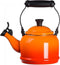 Le Creuset Fluitketel Demi Oranje-Rood 1.1 Liter