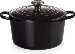 Le Creuset Gietijzeren Braadpan Hoog Ebben Zwart 24cm