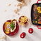Le Creuset - Gietijzeren rechthoekig grillplaat oranjerood 30cm