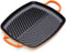 Le Creuset - Gietijzeren rechthoekig grillplaat oranjerood 30cm