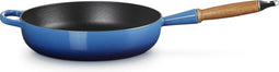 Le Creuset Hapjespan Signature - Azure - ø 28 cm / 3.6 liter- geëmailleerde anti-aanbaklaag