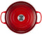 Le Creuset Hoge braad-/ stoofpan 6,3L - 26cm Kersenrood