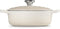 Le Creuset Lage Braadpan / Risottopan Signature Meringue ø 24 cm / 3.1 Liter