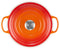 Le Creuset Lage Braadpan / Risottopan Signature Oranjerood -ø 24 cm / 3.1 Liter