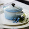Le Creuset - Mini-cocotte van aardewerk, 200 ml, 10 x 5 cm, Coastal Blue,