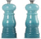 Le Creuset Mini Peper- en zoutset Caribbean Blue 12 cm