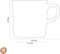 Le Creuset - Mok Ebbenzwart 0,35l