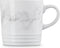 Le Creuset Mok Marble Marmer - Wit - 350 ml